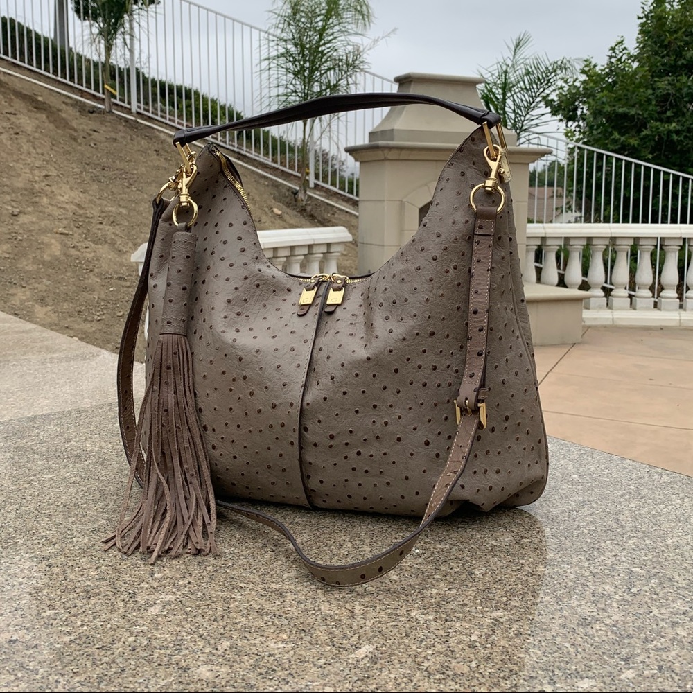 🔥🔥🔥HOT EUC STUNNING GILI ITALIAN LEATHER HOBO - Picture 3 of 12